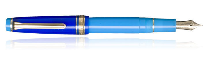 Sailor Professional Gear Blue Quasar Slim Fountain Pens