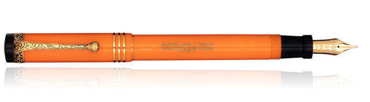 Orange Aurora Internazionale Orange Limited Edition Fountain Pens