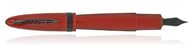 Italy Racing Red / Black Pineider Modern Times Fountain Pens