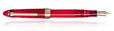 Sailor 1911S SE Jellyfish Fountain Pens in Japanese Sea Nettle (Red) / Gold trim