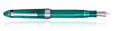Sailor 1911S SE Jellyfish Fountain Pens in OhWan Jellyfish (Green) / Silver trim