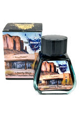 Liberty Blue (sheen) Van Diemans Ink Exclusive Decade in the Desert 30ml Fountain Pen Ink