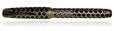 Pineider La Grande Bellezza Honeycomb Fountain Pens in Aged Bronze / Black trim