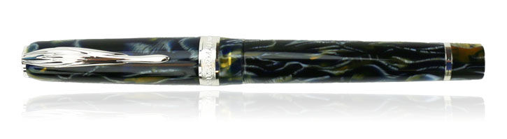 Wild Blue Pineider Ancient Material Rollerball Pens