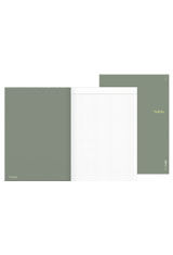 Grid (Grey) Wearingeul Nobile Note A5 Memo & Notebooks