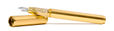 Ferris Wheel Press Limited Edition Aluminum Carousel Fountain Pens in Plaited Gold Tress