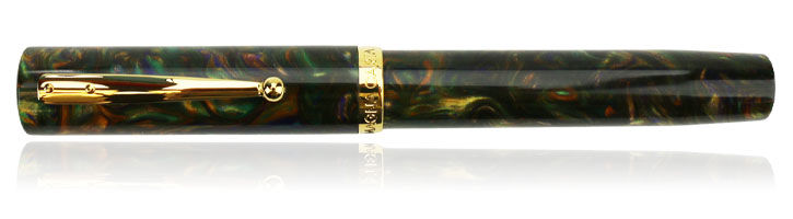 Peacock / Gold trim Magna Carta Mag 1000 Fountain Pens