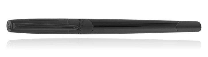 Shiny Black S.T. Dupont Defi Millennium Stealth Fountain Pens