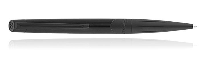 Shiny Black S.T. Dupont Defi Millennium Stealth Ballpoint Pens