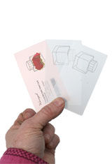 Tracing - Horizontal Wearingeul Ink Swatch Card Memo & Notebooks