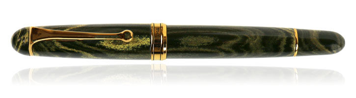 Marbled Yellow Ebonite Aurora Limited Edition 88 Ebonite Gialla Fountain Pens