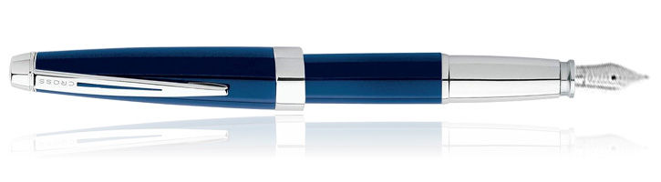 Starry Blue Cross Aventura Fountain Pens