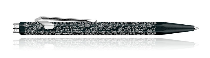 Black Caran dAche 849 Keith Haring Special Edition Ballpoint Pens