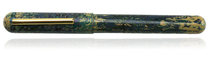 Qian-Tan(shoal) IKKAKU by Nahvalur Rhinoceros Skin Lacquer Special Limited Edition Fountain Pens