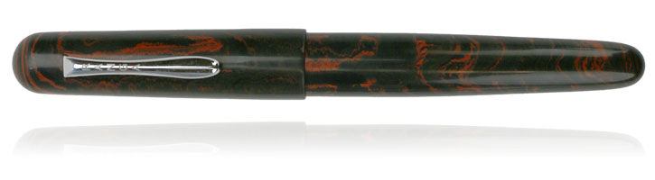 P12 Orange Black Ranga Bheem Fountain Pens