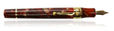 Stipula DaVinci Capless Celluloid Fountain Pens in Pizza Celluloid
