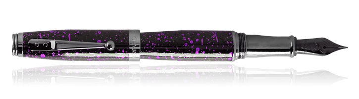 Starlight Purple Monteverde Invincia Vega Fountain Pens