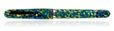 Gioia Metis Fountain Pens in Blue Colibi Rose Gold