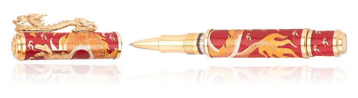 Visconti Year of the Dragon Limited Edition Rollerball Pens