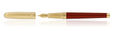 S.T. Dupont Line D Eternity Fountain Pens in Burgundy & Gold