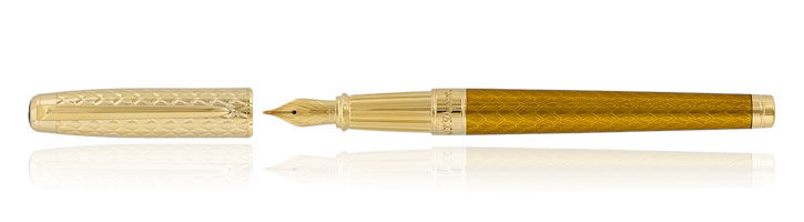 Honey & Gold S.T. Dupont Line D Eternity Fountain Pens