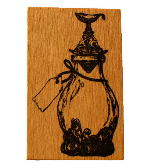 A Log of Atlantis Wooden Stamp A Log of Atlantis Wooden Stamp