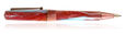 Delta Duna Ballpoint Pens in Ghibli Red