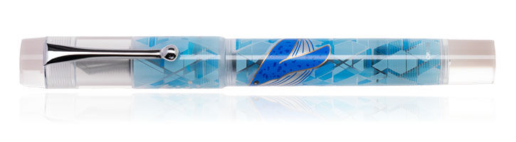 Opus 88 Blue Whale Demo Fountain Pens