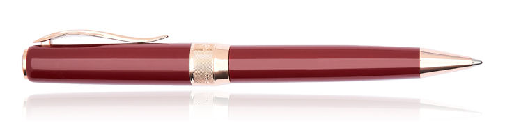 Bordeaux w/Rose Gold trim Pineider La Grande Bellezza Classic Ballpoint Pens