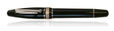 Maiora Ultra Ogiva Golden Age 2.0 Fountain Pens in Nera/Palladium