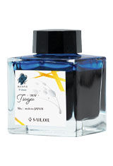 Tsuyu (Dew Blue) Sailor Manyo 5th Anniversary Series 50ml Fountain Pen Ink