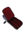 Visconti Classic Leather 3 Pen Place Pen Carrying Cases in Black/Red