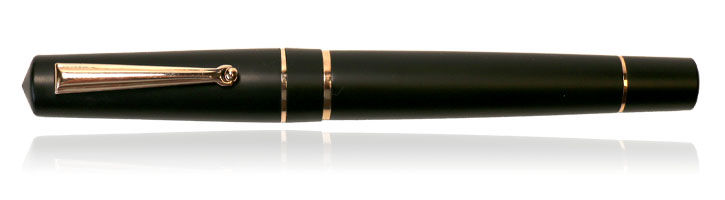 Delta Duna Matte Black Rollerball Pens