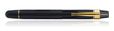 Nahvalur (Narwhal) Eclipse Fountain Pens in Black Gold
