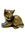 Pen Chalet Sweet & Sassy Brassy Cat Pen Rests & Display Cases in Regal Cat
