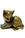 Pen Chalet Sweet & Sassy Brassy Cat Pen Rests & Display Cases in Regal Cat