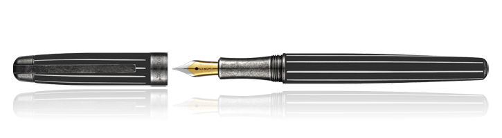 Gunmetal Laban Antique II Fountain Pens