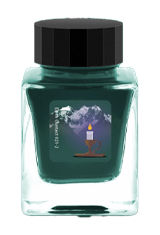 Alexandrite Green (Shimmer) Tono & Lims Earth Contact Line 30ml Fountain Pen Ink