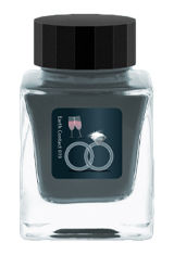 Diamond (Shimmer) Tono & Lims Earth Contact Line 30ml Fountain Pen Ink