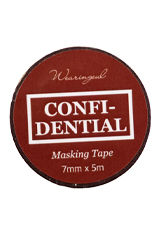Confidential Wearingeul Masking Tape Executive Gifts & Desk Accessories
