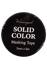 Solid Black Wearingeul Masking Tape Executive Gifts & Desk Accessories
