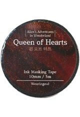 Queen of Hearts Wearingeul Literary Masking Tape Executive Gifts & Desk Accessories