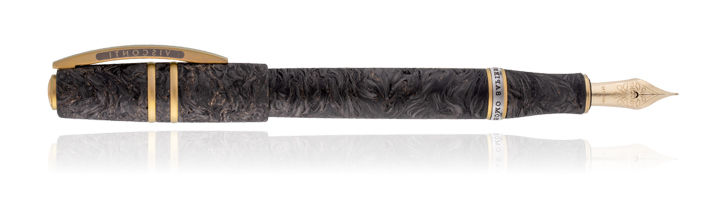 Visconti Homo Sapiens Carbon Moiré Fountain Pens