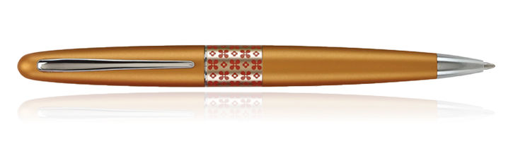 Orange Pilot Metropolitan Retro Pop Ballpoint Pens