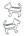 Pen Chalet Decorative Paper Clips Executive Gifts & Desk Accessories in Dog