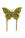 Pen Chalet Brass Page Holder Executive Gifts & Desk Accessories in Painted Lady Butterfly