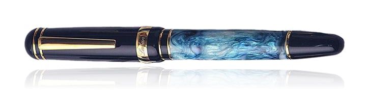 Laban x Jonathan Brooks Limited Edition Teal Abalone 325 Fountain Pens