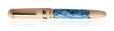 Laban x Jonathan Brooks Limited Edition Teal Abalone 325 Fountain Pens in Abalone Cream