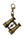 Pen Chalet Travelers Notebook Brass 3D Charms Executive Gifts & Desk Accessories in Farsighted (binoculars)