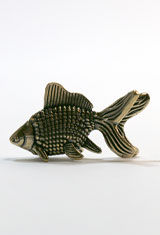 Pen Chalet Sassy Brassy Goldfish Pen Rests & Display Cases